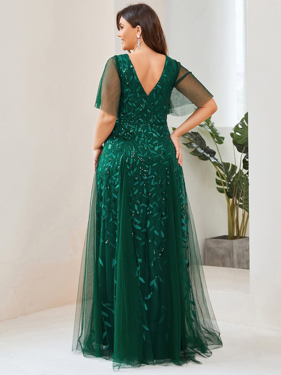 MsDresslyEP Plus Formal Dress Plus Size Floor Length Formal Evening Gowns for Weddings